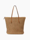 Bolso shopper de paja