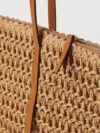 Bolso shopper de paja