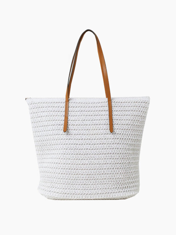 Bolso shopper de paja