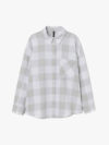 Camisa de franela de algodón