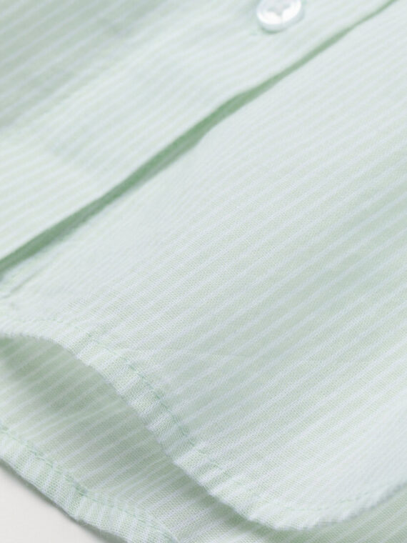 Camisa de algodón a rayas