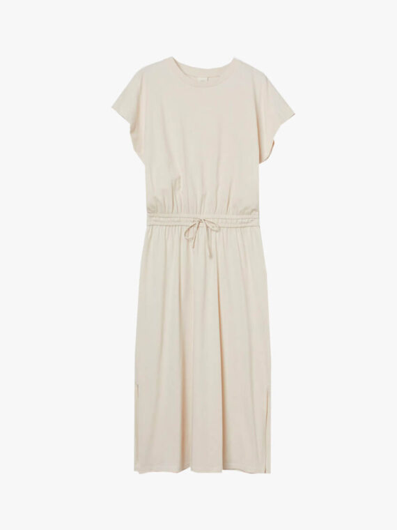 Vestido estilo camiseta con cordón