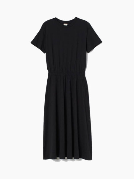 Vestido estilo camiseta con cordón