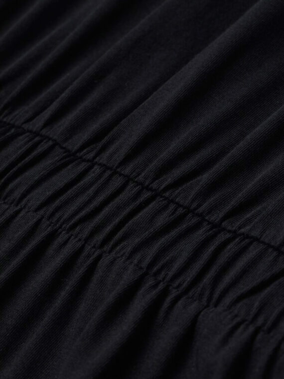 Vestido estilo camiseta con cordón